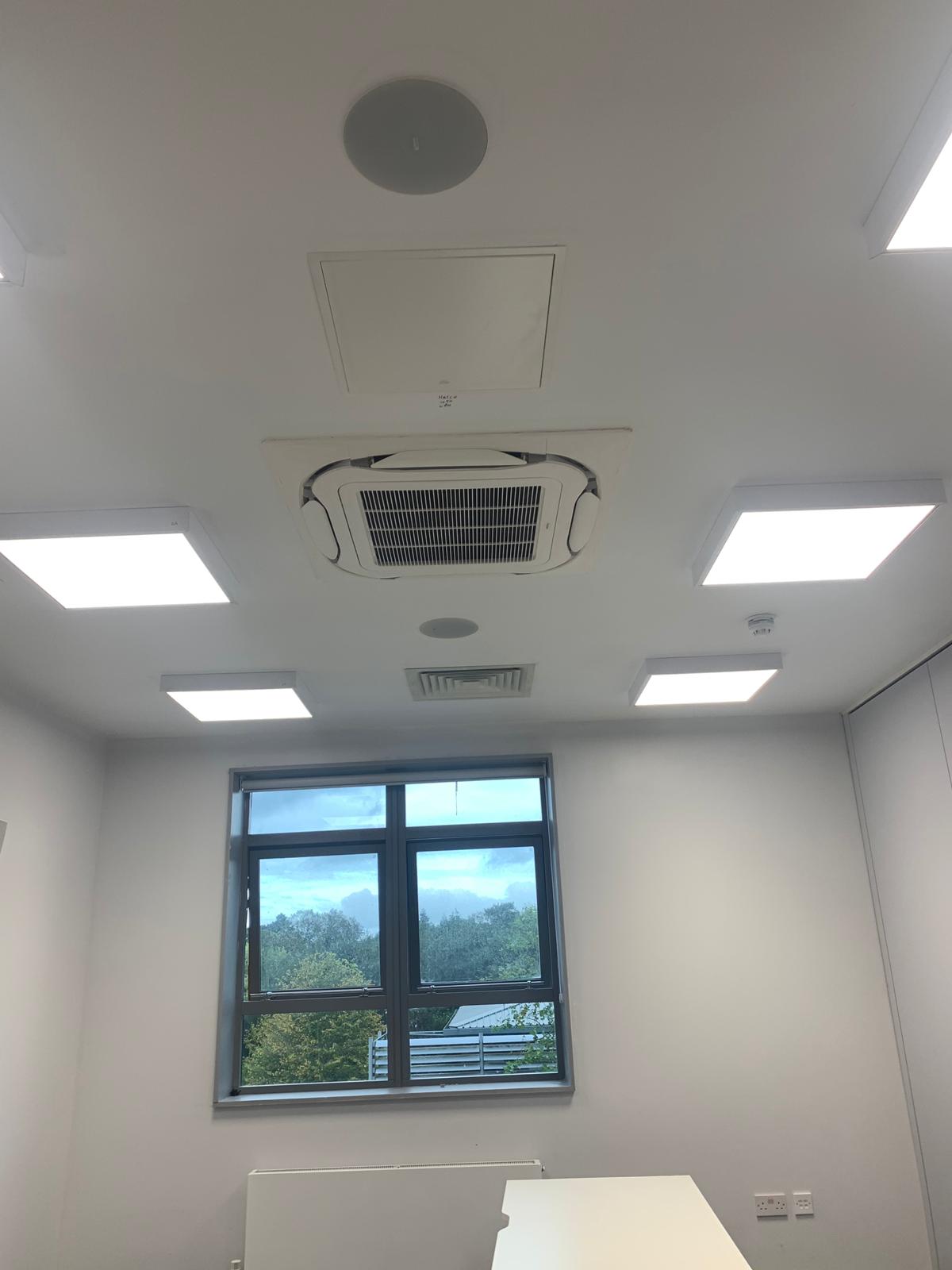 Daikin VRV Installation - Edge Hill Medical School - Aerocool Ltd - Air Conditioning - Refrigeration - HVAC